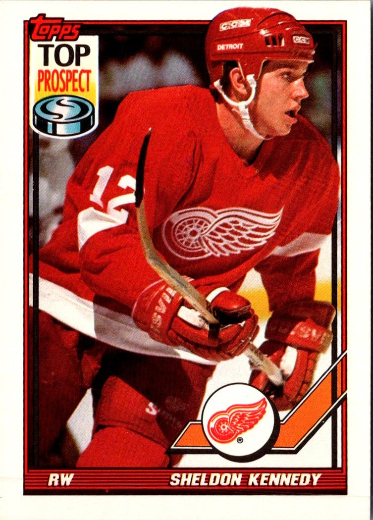 1991 O-Pee-Chee Sheldon Kennedy