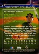 2015 Stadium Club Gregory Polanco