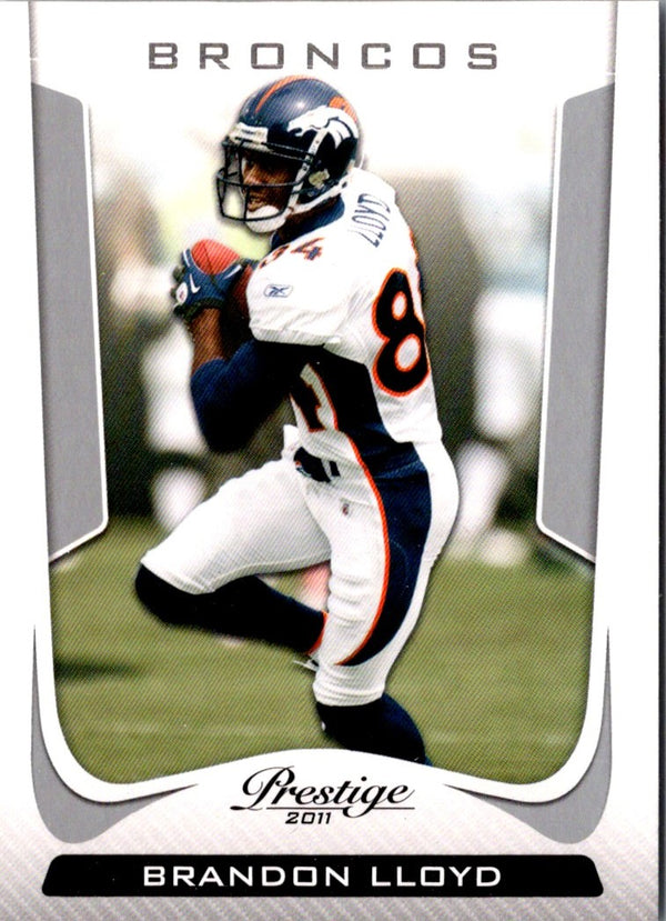 2011 Panini Prestige Brandon Lloyd #58