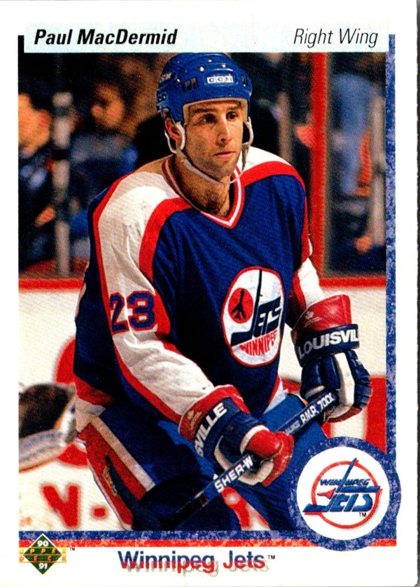 1990 Upper Deck Paul MacDermid #218