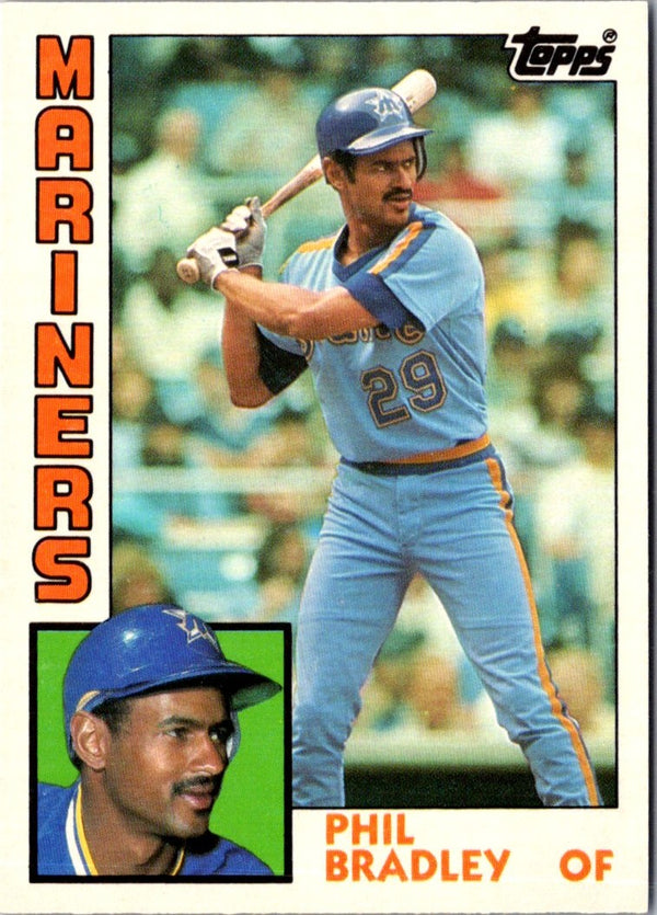 1984 Topps Traded Phil Bradley #15T