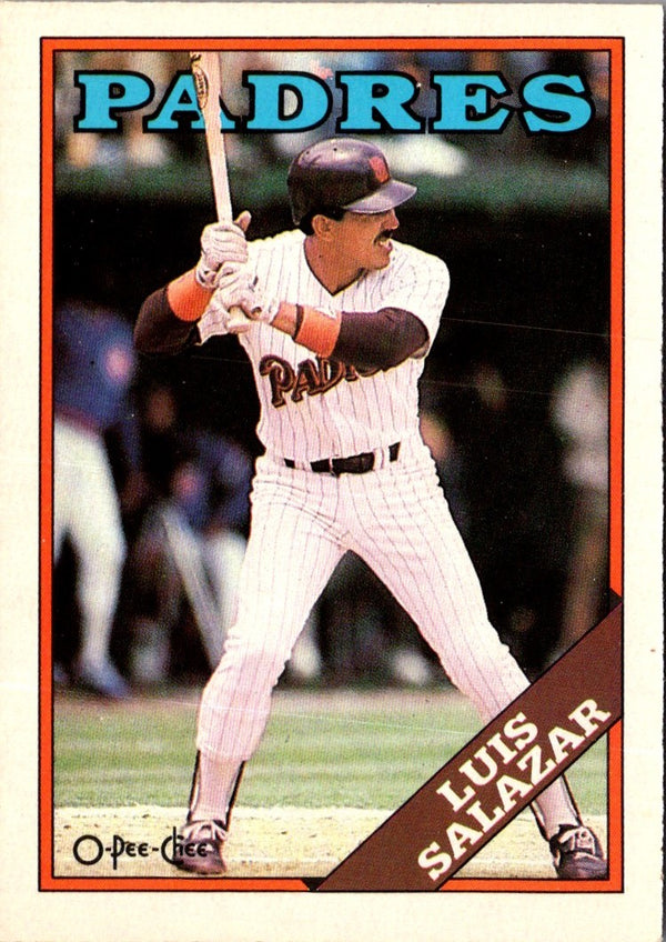 1988 O-Pee-Chee Luis Salazar #276