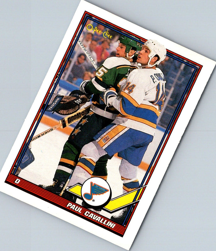 1991 O-Pee-Chee Paul Cavallini #328