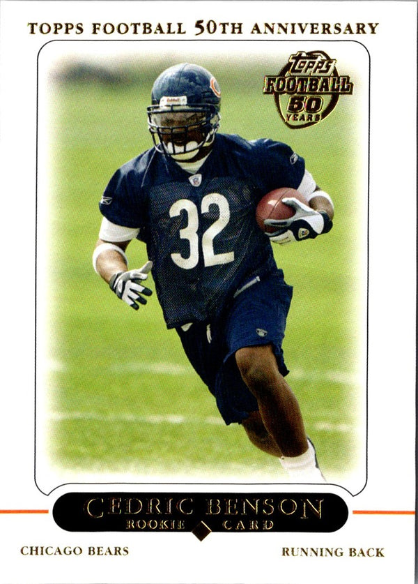 2005 Topps 50th Anniversary Rookies Cedric Benson #408