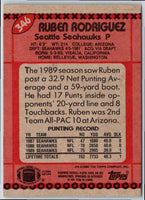 1990 Topps Ruben Rodriguez #346