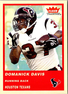 2004 Fleer Tradition Domanick Davis #116