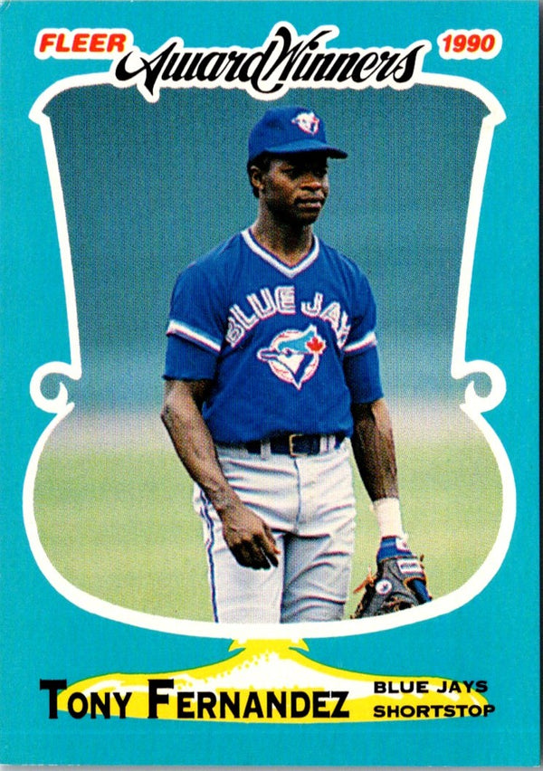 1990 Fleer Award Winners Tony Fernandez #12