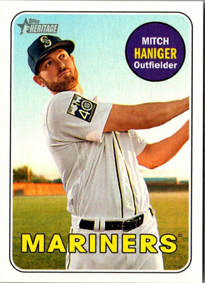 2018 Topps Heritage Mitch Haniger #21
