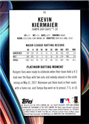 2018 Bowman Platinum Kevin Kiermaier