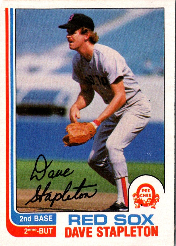 1982 O-Pee-Chee Dave Stapleton #93