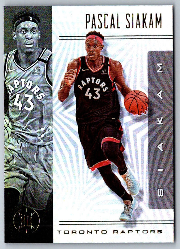 2019 Panini Absolute Memorabilia Pascal Siakam #59