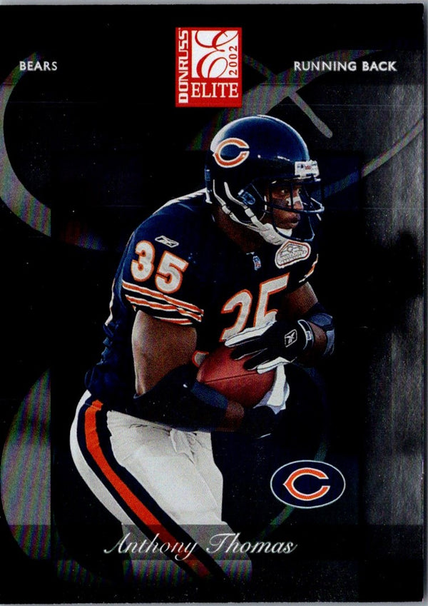 2002 Donruss Elite Anthony Thomas #63