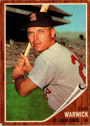 1962 Topps Carl Warwick
