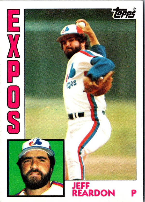 1984 Topps Jeff Reardon #595