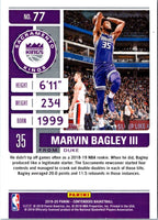 2019 Panini Contenders Marvin Bagley III #77