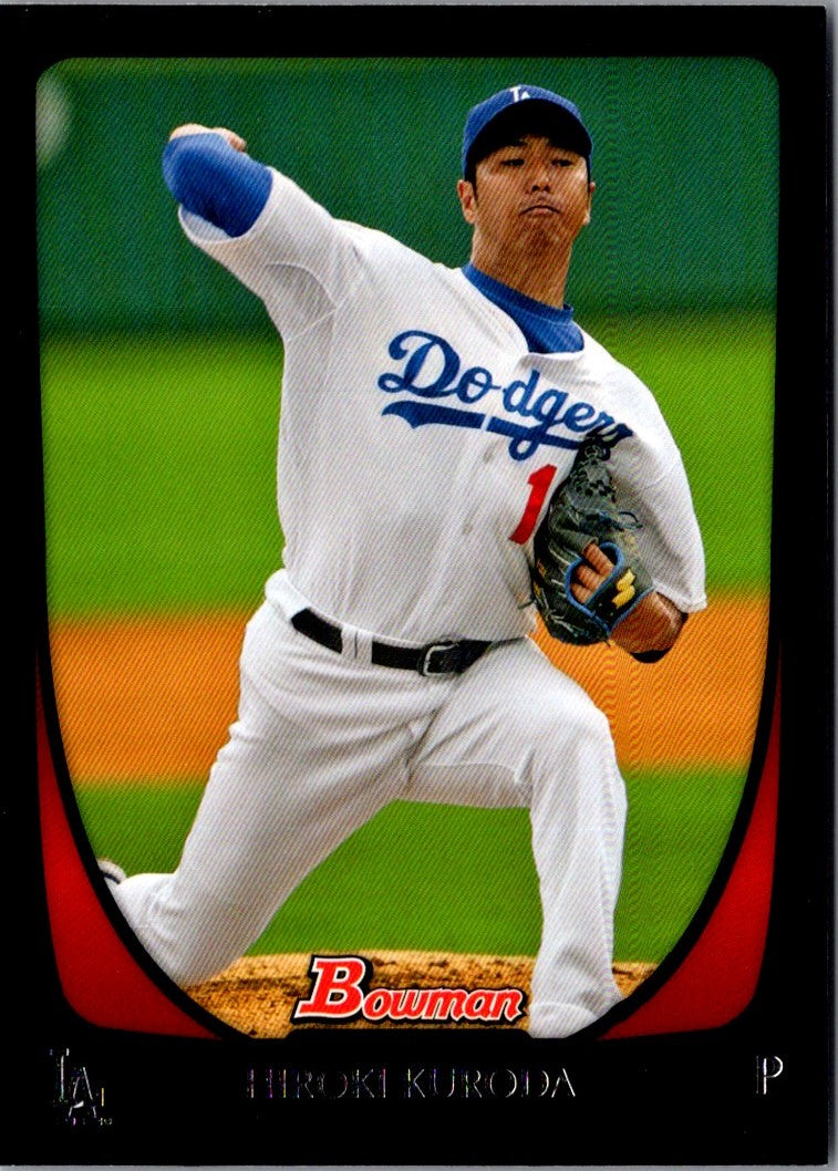 2011 Bowman Hiroki Kuroda