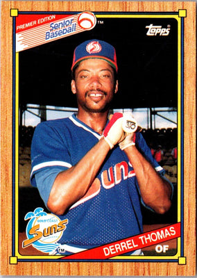 1989 Topps Senior League Derrel Thomas #55