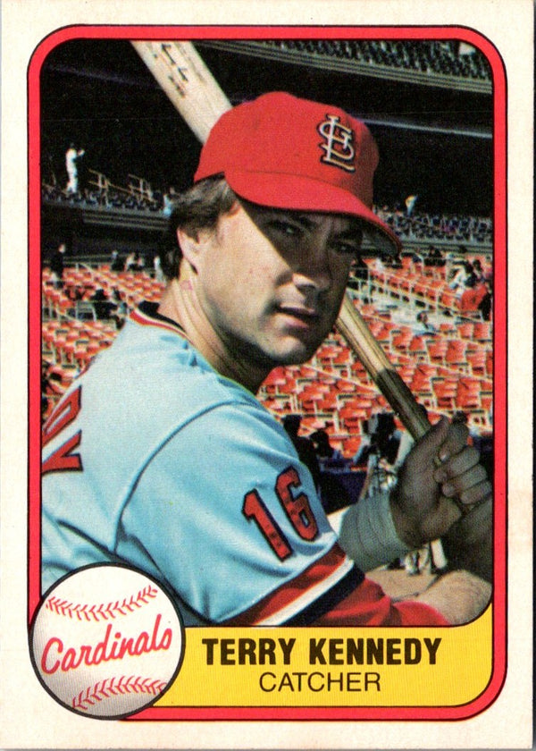 1981 Fleer Terry Kennedy #541