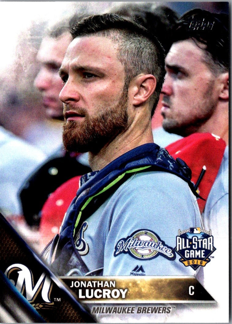 2016 Topps Update Jonathan Lucroy