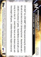 2016 Topps Update Jonathan Lucroy #US250