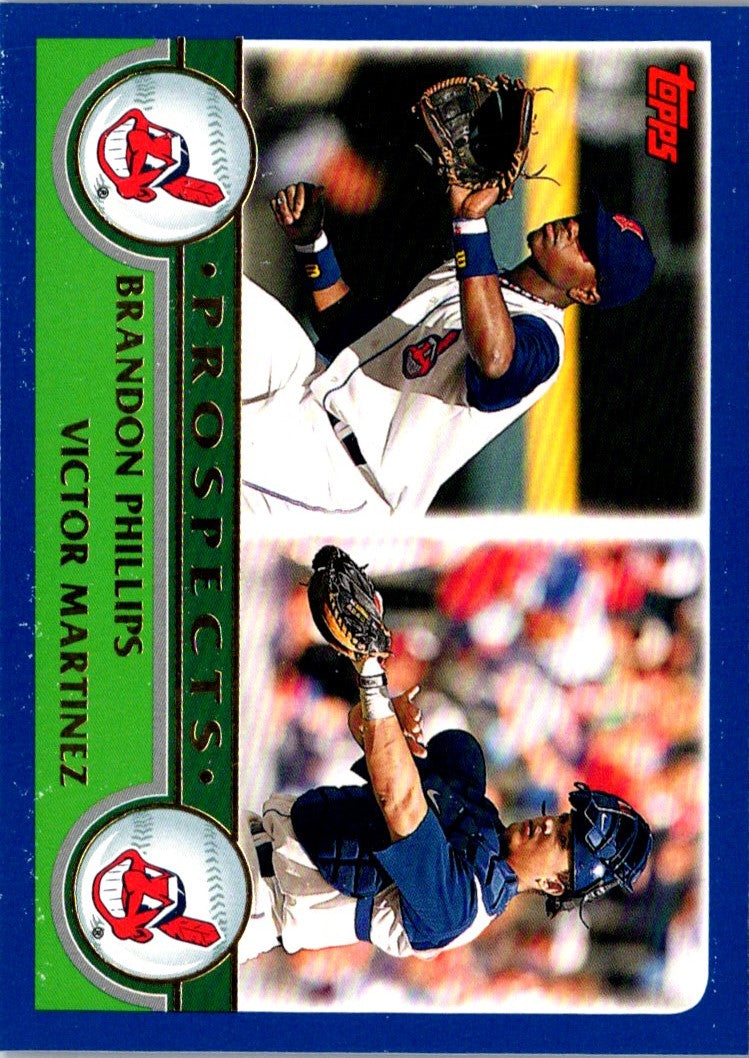 2003 Topps Brandon Phillips/Victor Martinez