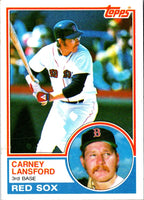 1983 Topps Carney Lansford #523
