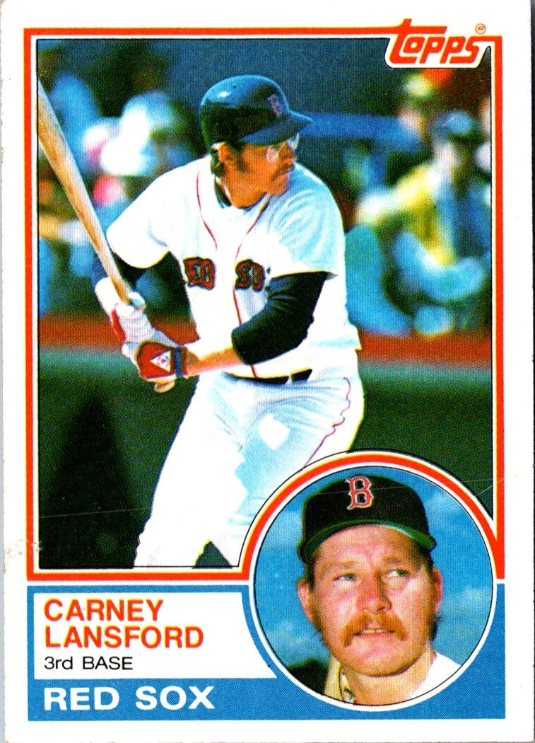 1983 Topps Carney Lansford