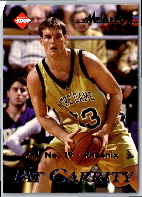 1998 Collector's Edge Impulse Pat Garrity #10