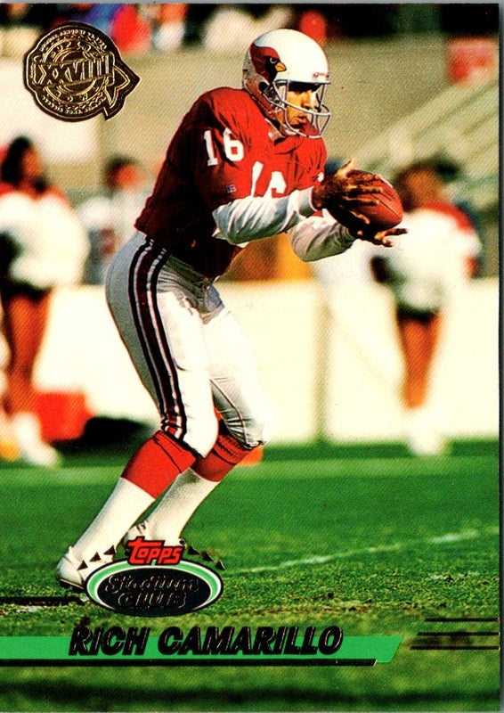1993 Stadium Club Super Teams Bowl Rich Camarillo #190