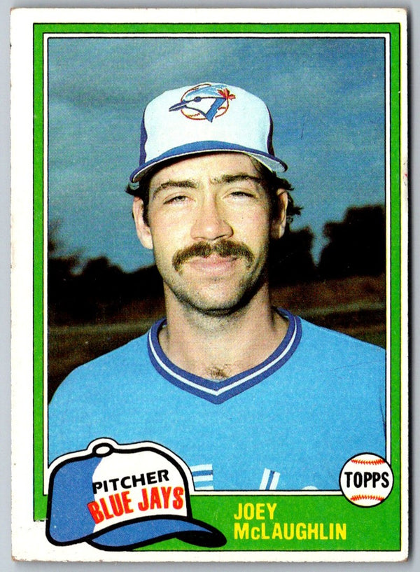 1981 Topps Joey McLaughlin #248