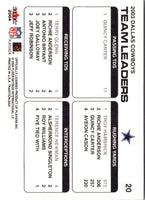 2004 Fleer Tradition Quincy Carter/Troy Hambrick/Terry Glenn/Terence Newman #20