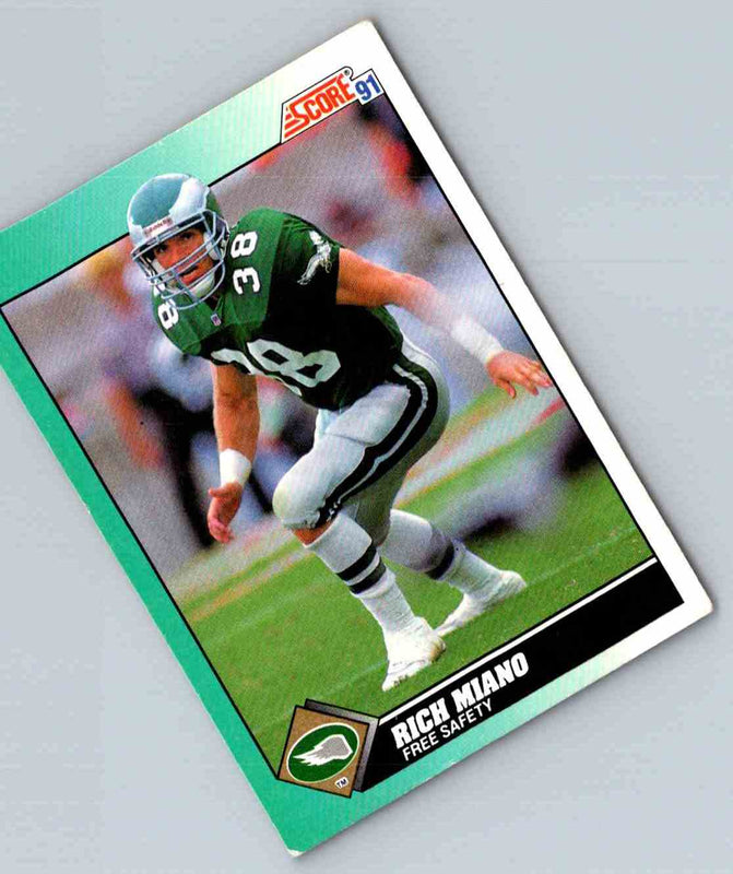 1991 Score Rich Miano #25T