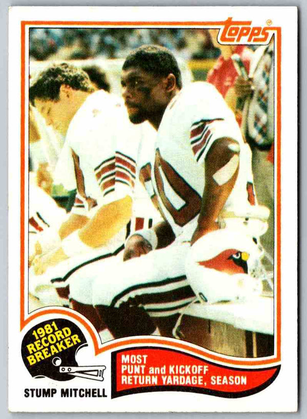 1982 Topps Stump Mitchell #4