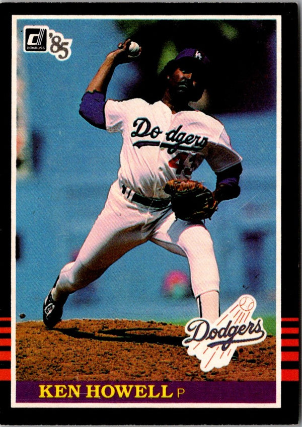 1985 Donruss Ken Howell #592 Rookie