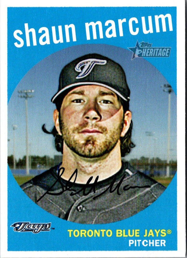 2008 Topps Heritage Shaun Marcum #418