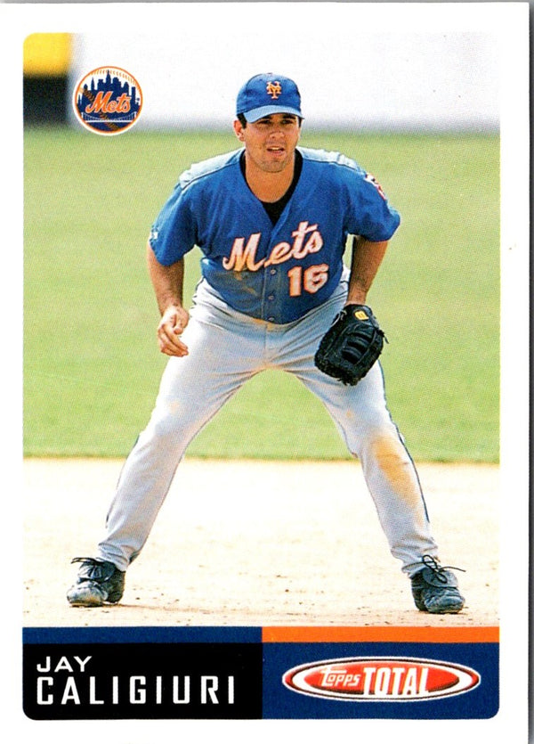 2002 Topps Total Jay Caligiuri #384 Rookie