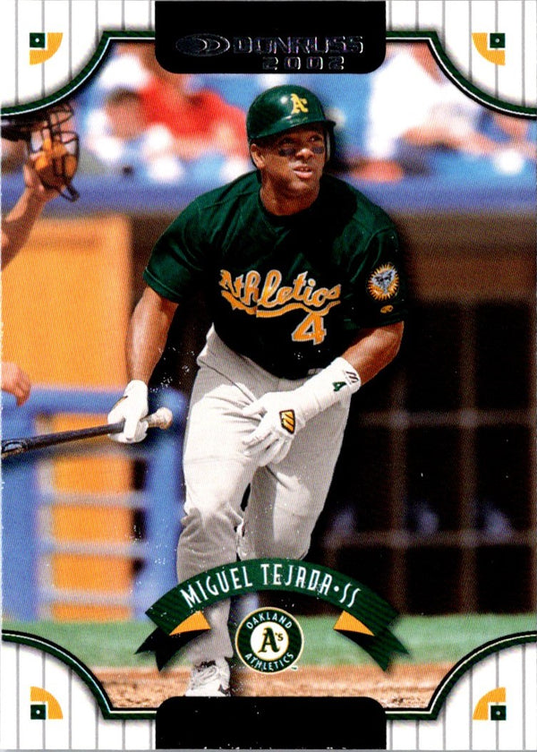 2002 Donruss Miguel Tejada #103