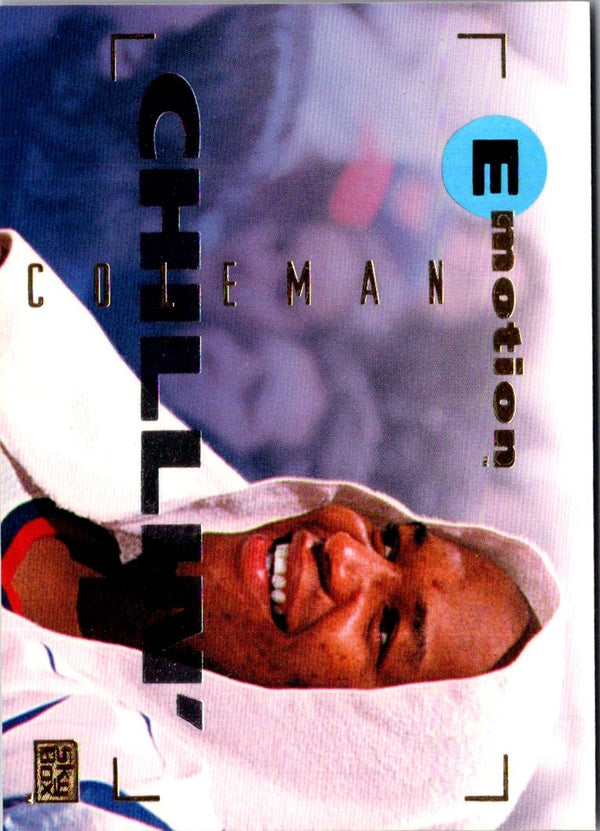 1995 SkyBox E-XL Derrick Coleman #61