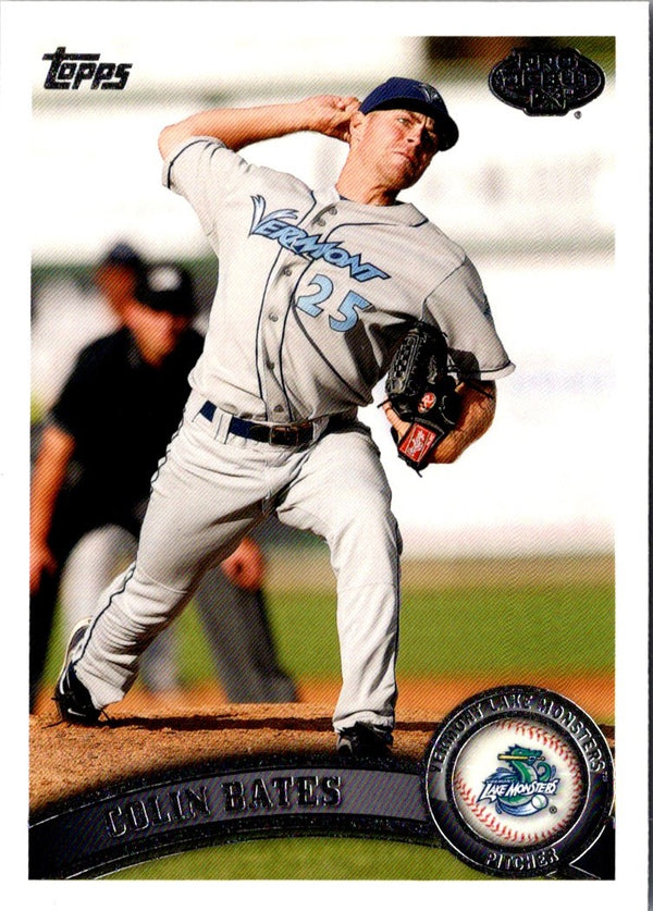 2011 Topps Pro Debut Colin Bates #127