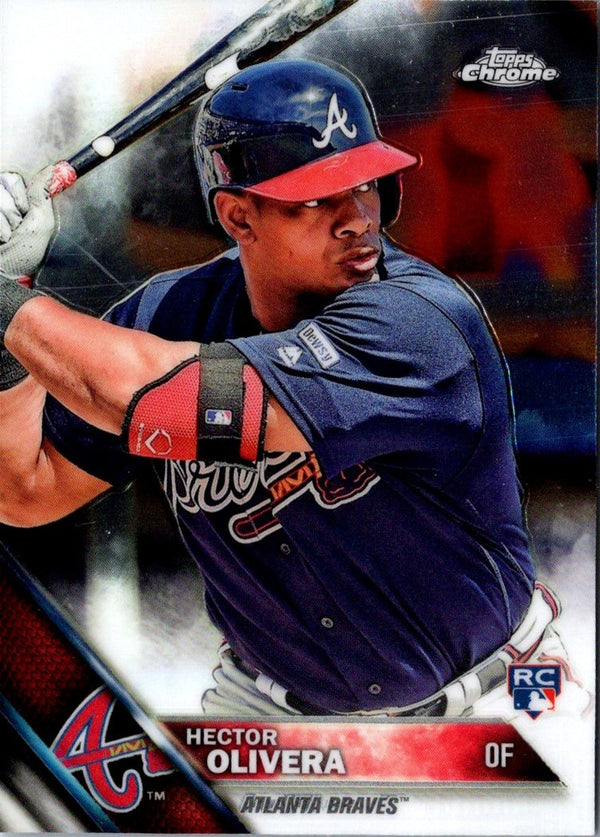 2016 Topps Chrome Hector Olivera #89 Rookie