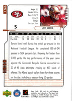 2000 Upper Deck MVP Jeff Garcia #156