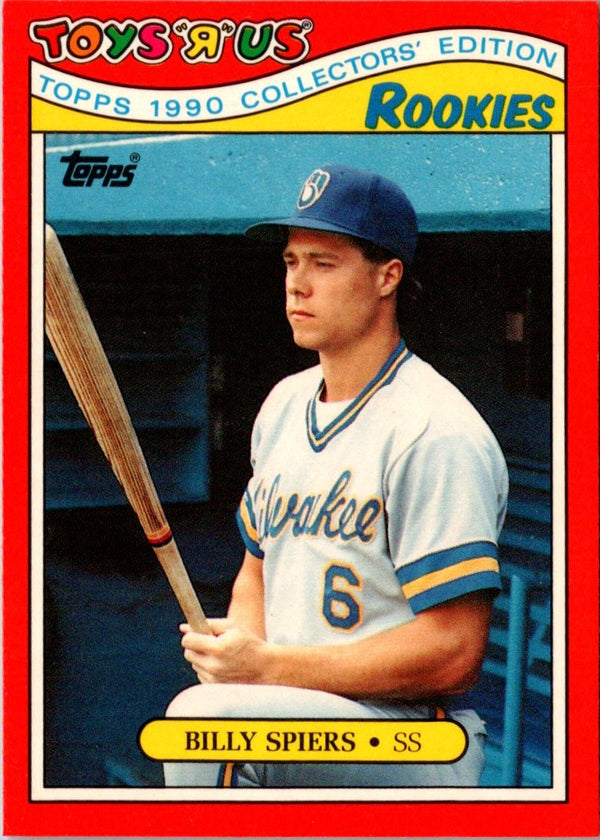 1990 Topps Toys'R'Us Rookies Bill Spiers #26