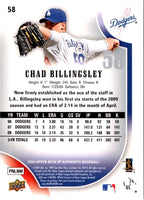 2009 SP Authentic Chad Billingsley #58