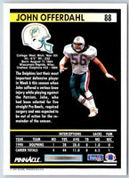 1991 Pinnacle John Offerdahl #88