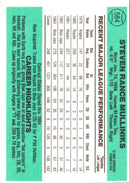 1984 Donruss Rance Mulliniks