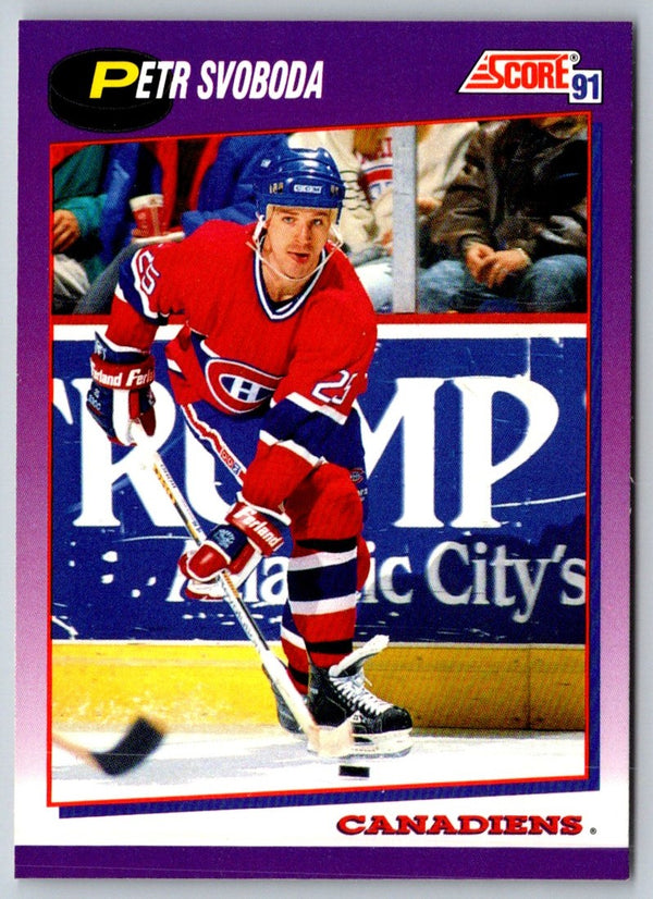 1991 Score Canadian Bilingual Petr Svoboda #95