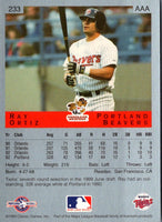 1993 Classic Best Ray Ortiz #233