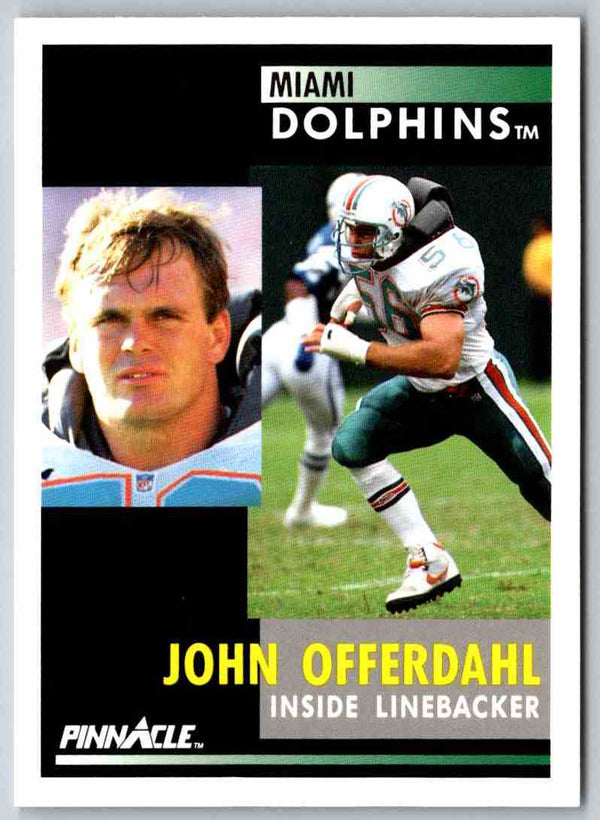 1991 Pinnacle John Offerdahl #88