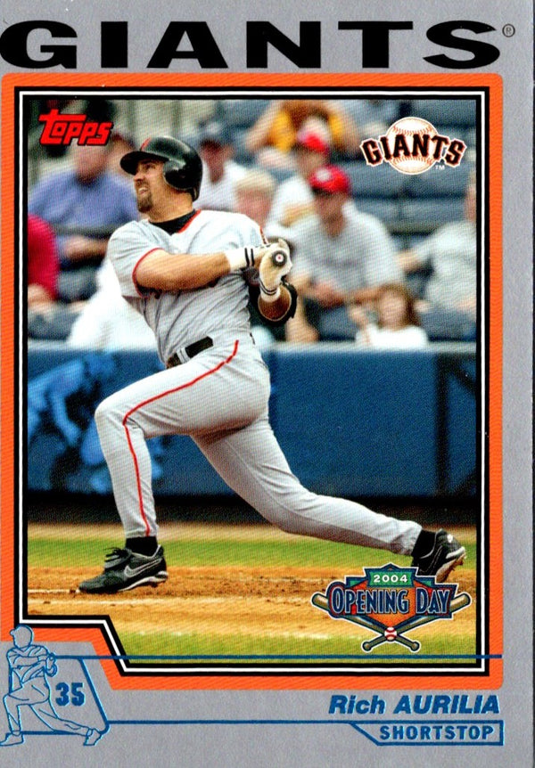 2004 Topps Opening Day Rich Aurilia #92