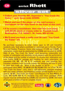 1995 Collector's Choice You Crash the Game Silver Errict Rhett